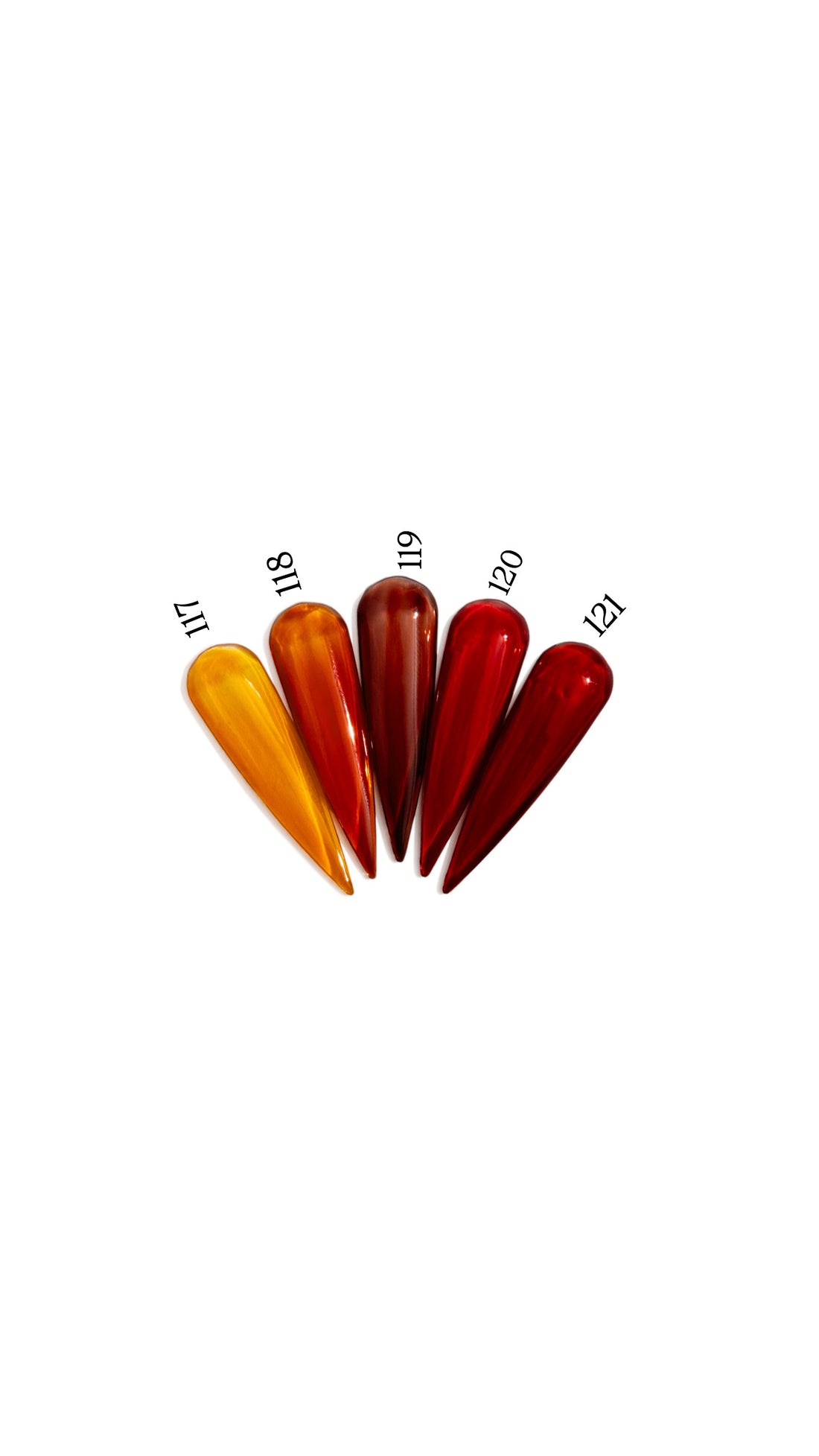 Amber Gel polish Collection